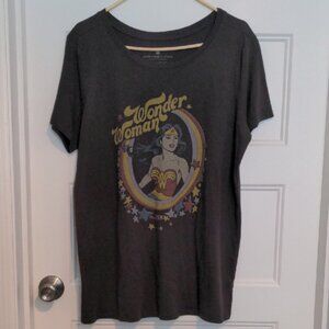 Junk Food Clothing x Torrid RARE Wonder Woman Retro Graphic Tee - Size 2X